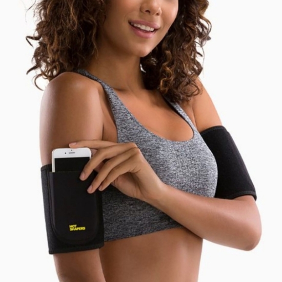 Hot Shapers Hot Arms Womens Size Regular Adjustable Shape Trim Arms Black - Picture 5 of 11